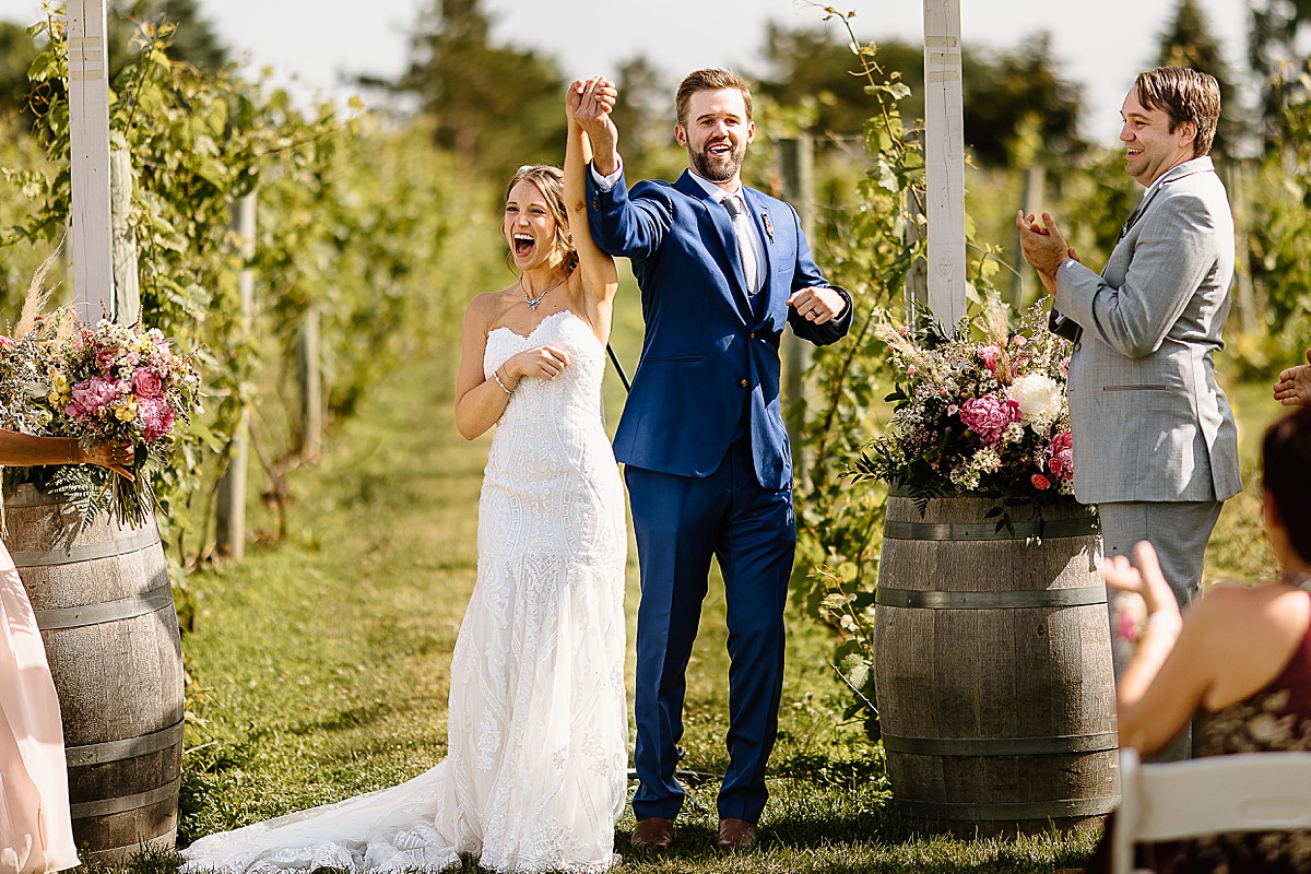Next Chapter Winery wedding