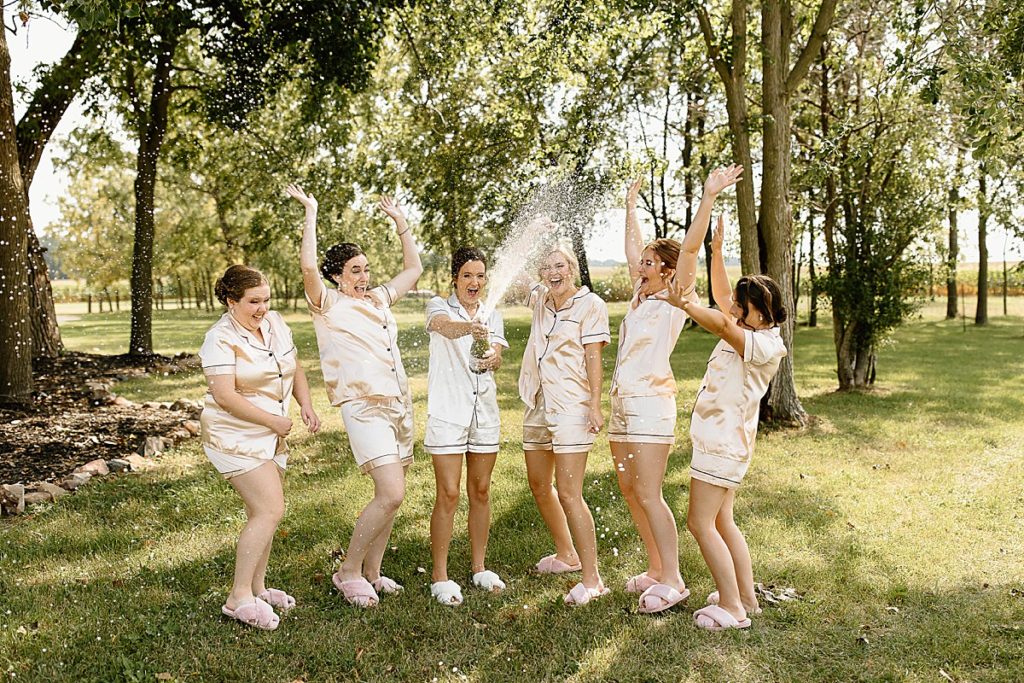 Oehme Oasis wedding bridesmaids